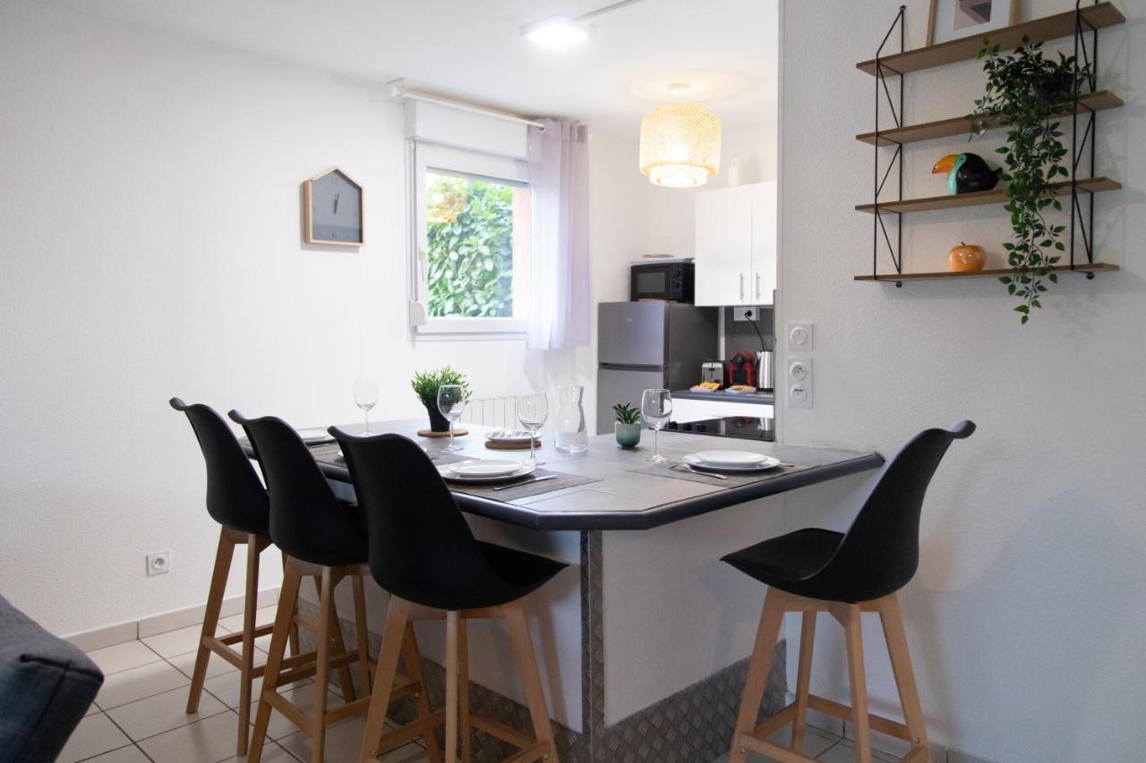 My Cozy Flat - T2 - Free Parking - Terrasse - Jardin Blagnac