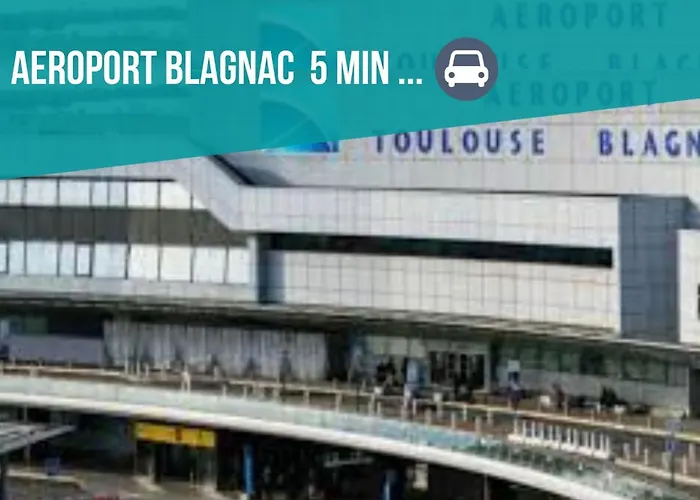 My Cozy Flat Blagnac - T2 - Free Parking - Terrasse - Jardin